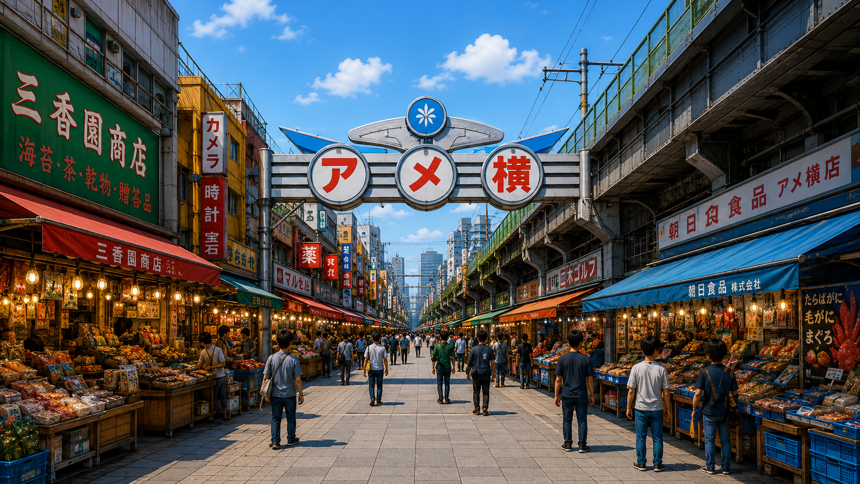 Ameyoko market street